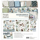 Simple Stories Collector's Essential Kit 12"X12" Simple Vintage Fresh Snow