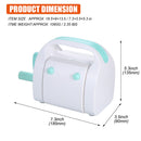 Product dimensions and weight information displayed on a white background