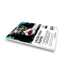 Laser print paper pack with a colorful design on a white background