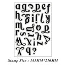 Poppy Crafts Cutting Dies & Stamp Set #101 - Alpha #1