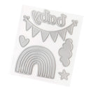 American Crafts Hello Little Girl Metal Die Set*