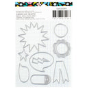 American Crafts Whatevs Metal Die Set 8/Pkg*