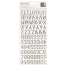 Pink Paislee Joyful Notes Thickers Stickers w/Gold Foil 182/Pkg - Alpha*