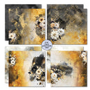 3 Quarter Designs 6"x 6" Double-Sided Papers 12 Pack - Golden Ebony
