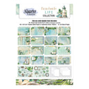 Card making pack with beach-themed designs and '3Quarter Designs' branding.