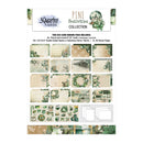 Card making pack with various designs and text on a white background