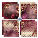 3 Quarter Designs Scrapbook Paper Pack 6"x 6" - Sugarplum Wreaths