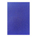 Poppy Crafts A4 Premium Glitter Cardstock 10 Pack - Purple