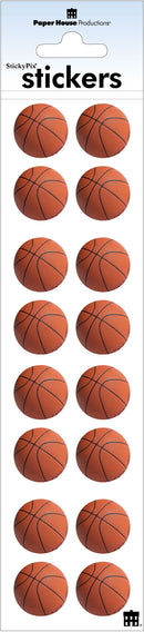 Paper House - Basketball Paper House Decorative Scrapbooking Stickers