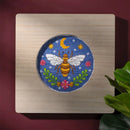 Bucilla - Mindful Counted Cross Stitch Kit Expressive Bee 6" Round