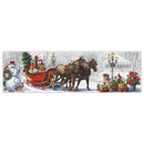 Lang Panoramic Puzzle 750 Pieces 38"X11" Sleigh Bells Ring*