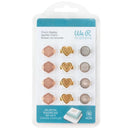 We R Charm Stapler Charm 12/Pkg Metallic Multi Shape*