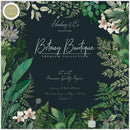 Craft Consortium Double-Sided Paper Pad 12"X12" 30/Pkg Botany Boutique*