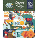 Echo Park Cardstock Ephemera Frames & Tags, Into The Wild*
