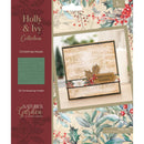 Nature's Garden 2D Embossing Folder 6"X6" Christmas Music, Holly & Ivy