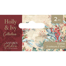 Crafter's Companion Nature's Garden Baker's Twine 2/Pkg Holly & Ivy*