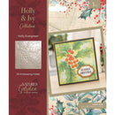 Crafter's Companion Nature's Garden 3D Embossing Folder 5.5"X5.5" Holly Evergreen, Holly & Ivy*