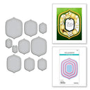 Spellbinders Etched Dies From The Sealed 3D Botanicals Fresh Picked Labels And Tag*