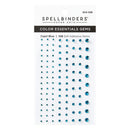 Spellbinders Colour Essentials Gems 108/Pkg Capri Blue*