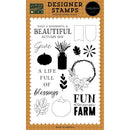 Echo Park Harvest Stamps A Life Full Of Blessings*
