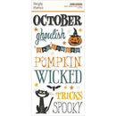 Simple Stories Simple Vintage Scary Stories Stickers Foam*