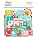 Simple Stories Snow Pine Lodge Bits & Pieces Sign*