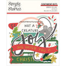 Simple Stories Santa's Village Bits & Pieces Sentiment*