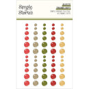 Simple Vintage Yuletide Enamel Dots Glossy*