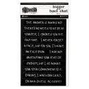 Dyan Reaveley's Dylusions Bigger Back Chat Stickers Black Set