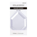 Spellbinders Shaker Dome 6/Pkg Hexi-Gem*