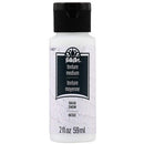 FolkArt Textured Medium 2oz Snow