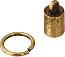 Ice Resin Findings - Antique Bronze 8mm 12pcs*