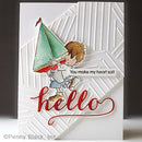 Penny Black Embossing Folder 6"x 6" - Diagonals