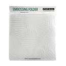 Penny Black Embossing Folder 6"x 6" - Diagonals