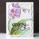 Penny Black Embossing Folder 6"x 6" - 3D Orchid
