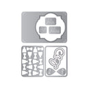 Sizzix Thinlits Dies By Rachael Bright 10/Pkg - His & Hers*