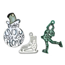 Sizzix Framelits Dies with Stamps By Lindsey Serata Snow Place Like Home*