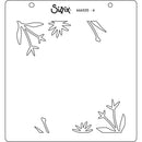 Sizzix Layered Stencils 6"x 6" By Jennifer Ogborn 4/Pkg - Botanical Border*