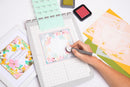 Sizzix Layered Stencils 6"x 6" By Jennifer Ogborn 4/Pkg - Botanical Border*
