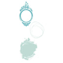 Sizzix Clear Layering Stamp Set By 49 and Market - Artsy Regal Frame*