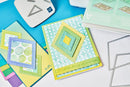 Sizzix Fanciful Framelits Die Set By Stacey Park 13/Pkg - Katy Deco Diamonds