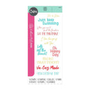 Sizzix Clear Stamps Set By Catherine Pooler 10/Pkg - Va-Cay Mode*
