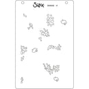 Sizzix A6 Layered Stencil 4/Pkg - Abstract Blooms*