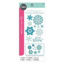 Sizzix Clear Stamps Set 12/Pkg By Catherine Pooler - White Christmas*