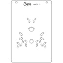 Sizzix A6 Layered Stencils 4/Pkg By Catherine Pooler - Folk Tree*