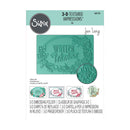 Sizzix 3D Textured Impressions Embossing Folder By Jen Long - Winter Wishes*