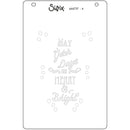 Sizzix A6 Layered Stencils 4/Pkg by Jen Long - Merry & Bright
