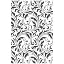 Sizzix Textured Impressions Embossing Folder by Tim Holtz - Vault Flourish