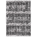 Sizzix 3D Texture Fades Embossing Folder A5 By Tim Holtz - Typewriter