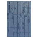 Sizzix Multi-Level Embossing Folder By Seth Apter - Dot Matrix